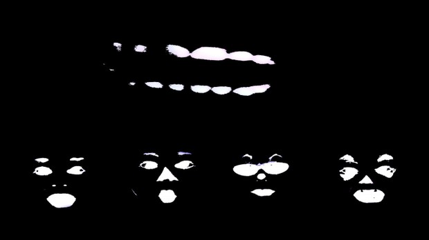 Late On Halloween Night Singing Pumpkins BatesHaunt HD Stock Video