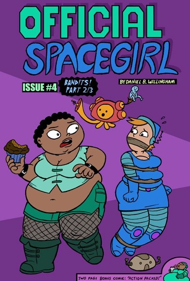 Official Space Girl issue # 4: Bandits part 2 of 3