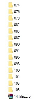 14 Files for 7.00