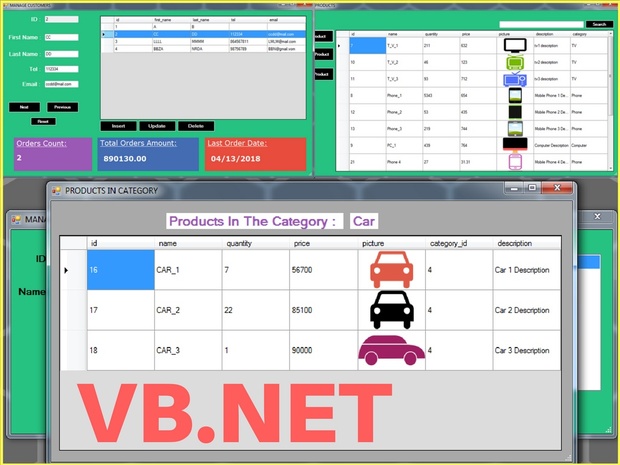 VB.Net Inventory Management System Source Code