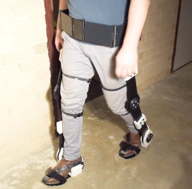3D Printed Exoskeleton Legs & Feet - STL Files
