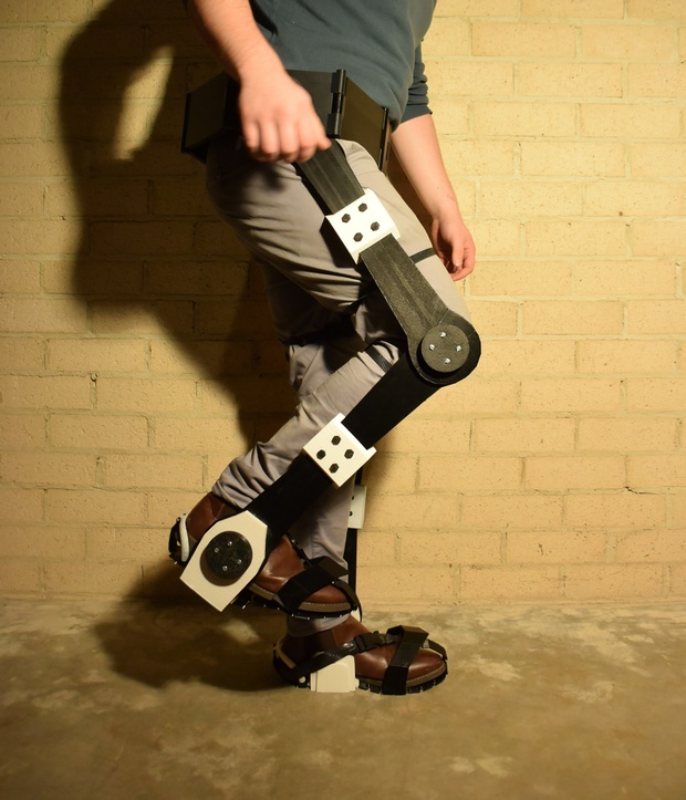 3D Printed Exoskeleton Legs & Feet - STL Files