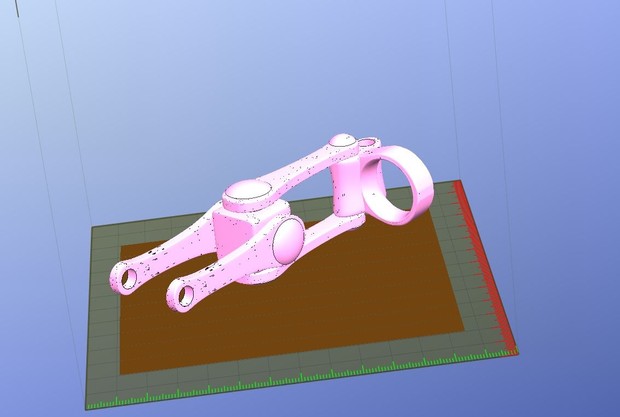 3D Printed Exoskeleton Hands - In One Piece - STL Files
