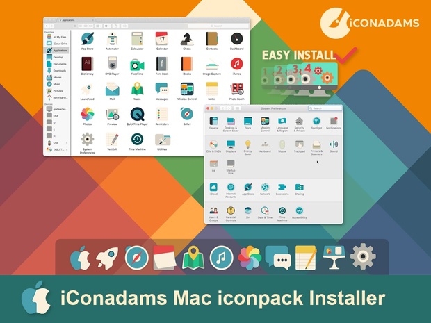 iConadams Mac iconpack installer