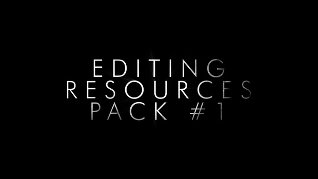 Editing Resources Pack #1