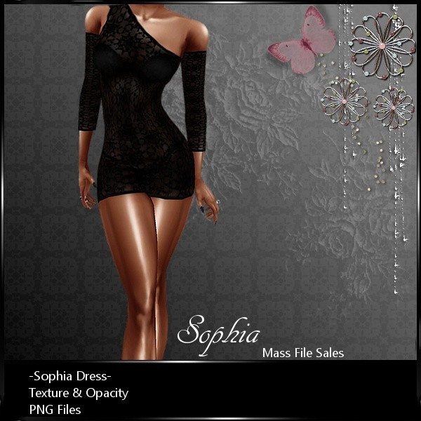 IMVU Clothing Sophia Dress