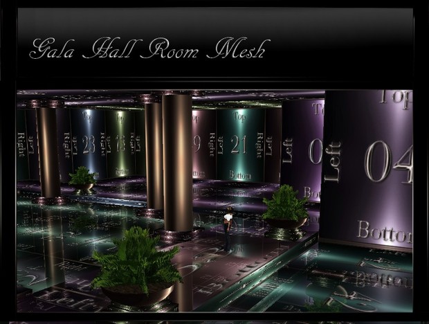 IMVU Mesh Gala Hall Room Mesh