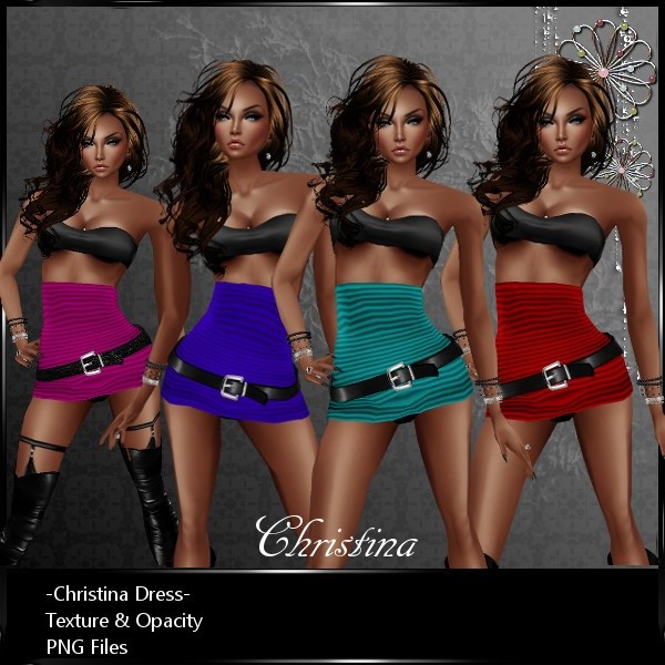 IMVU Clothing Textures Christina Dress