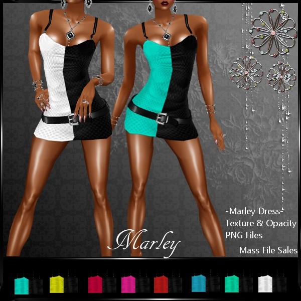 IMVU Clothing Textures Marley Dress