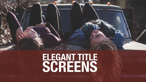 Elegant Title Screens for FCPX