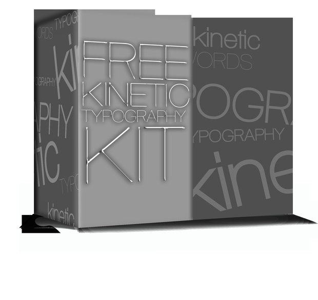 Free kinetic Typography Kit