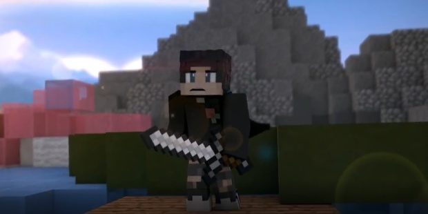 MINECRAFT INTRO ANIMATION EXTREME (C4D + AE)