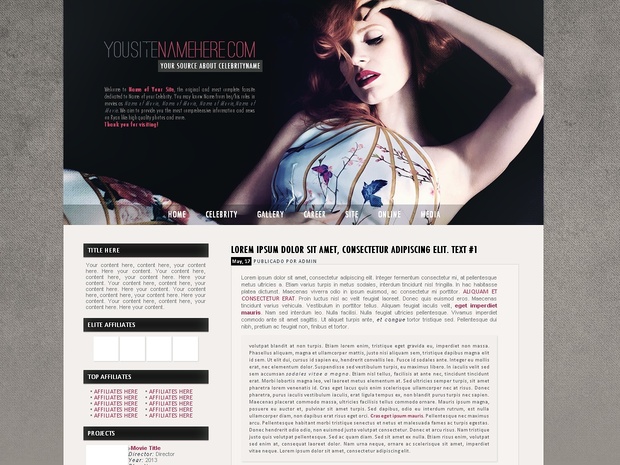 FREE Wordpress premade #4