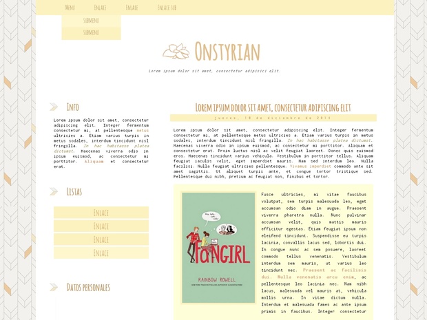 Blogger Template FREE #1