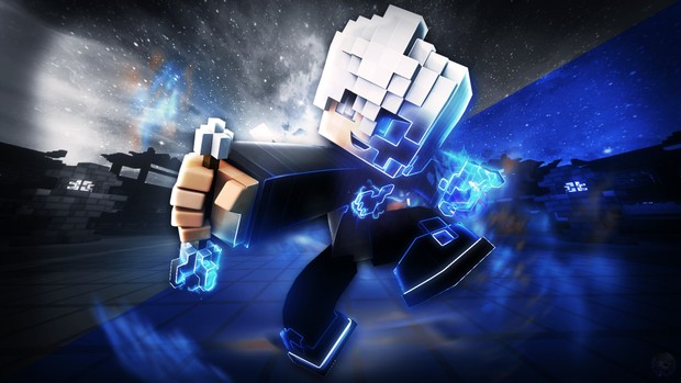 Minecraft Wallpaper (Shorter line)