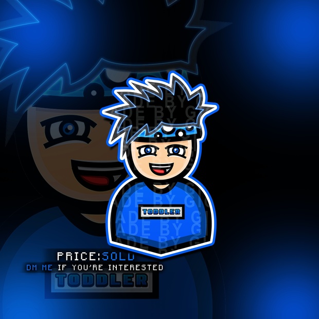 CUSTOM Drawn Human/Animal Mascot Logo Design