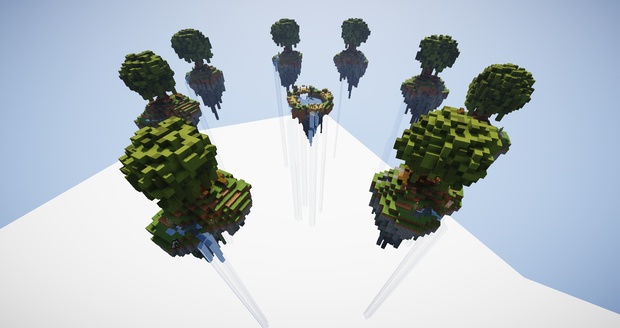 Nature/Forest/pond Theme Skywars Map! VERY CHEAP