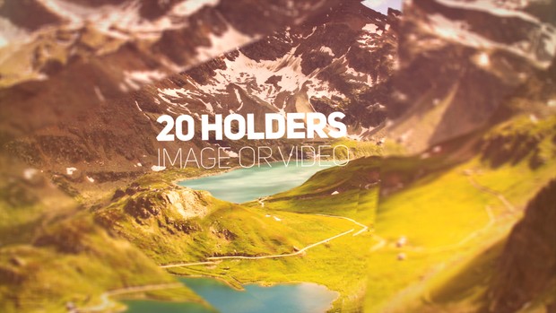 Cinematic Parallax Media Opener - After Effects Template
