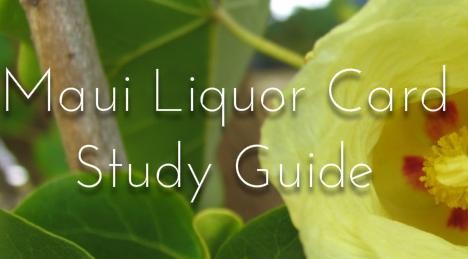 Liquor Study Guide