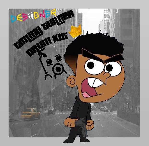 timmy turner drum kit