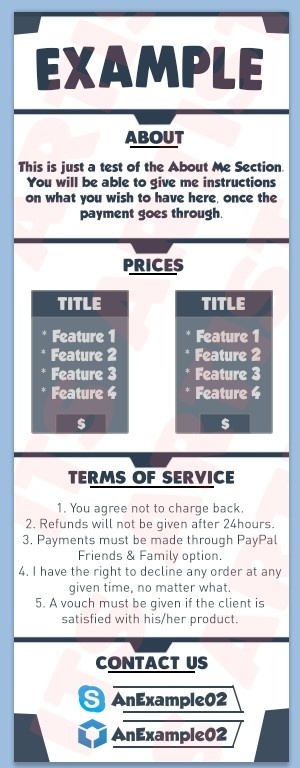 thread design template a