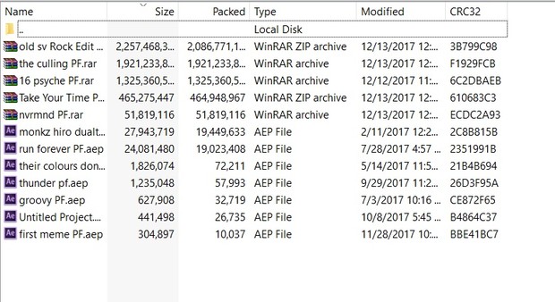 Project File Pack
