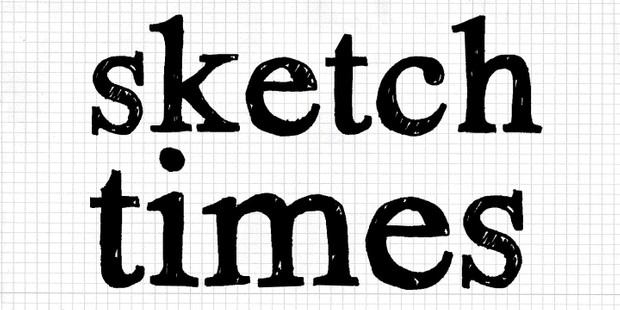 Font | Hand Scribble Sketch Times