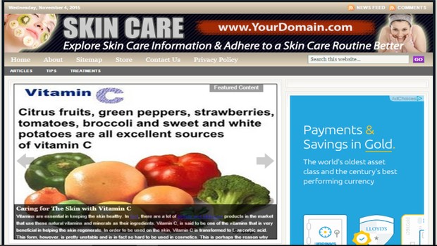 Acne - Health Big Potential Niche Fully Monetize WordPress Turnkey Blog
