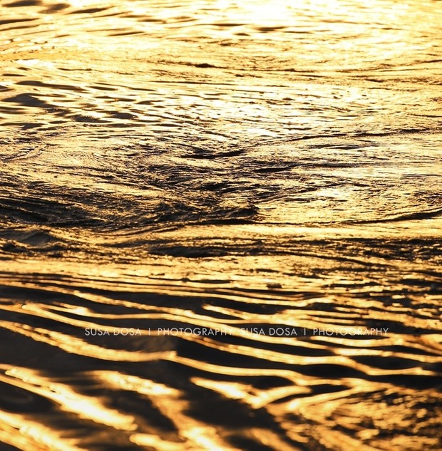 - Golden waves -
