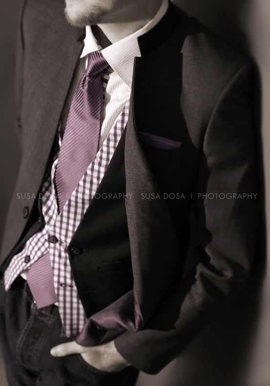- Man - Vest - Tie -