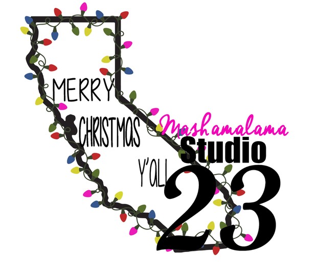 California - Merry Christmas Y'all!