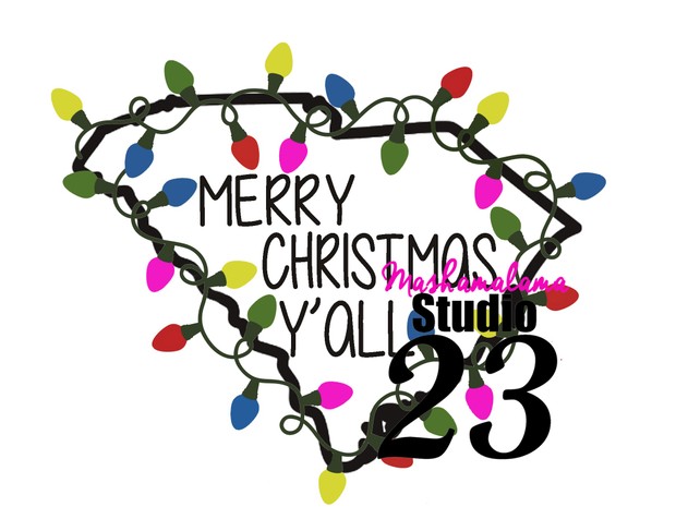 South Carolina - Merry Christmas Y'all