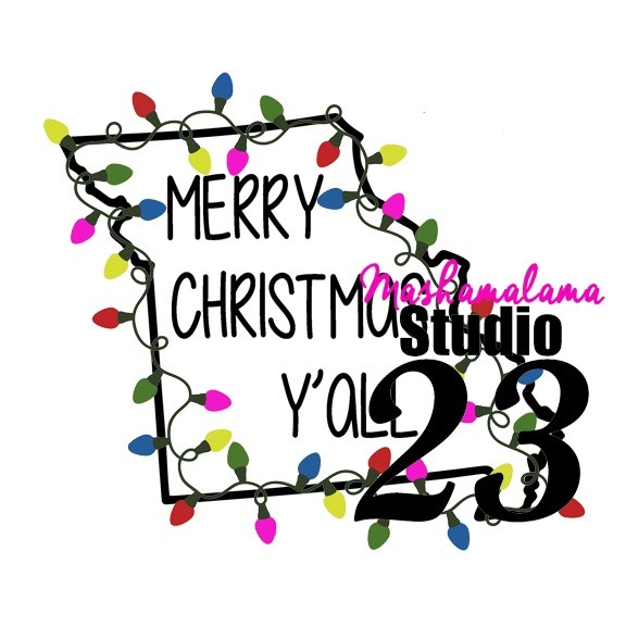 Missouri = Merry Christmas Y'all!