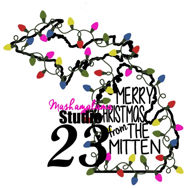 Michigan - Merry Christmas from the Mitten!