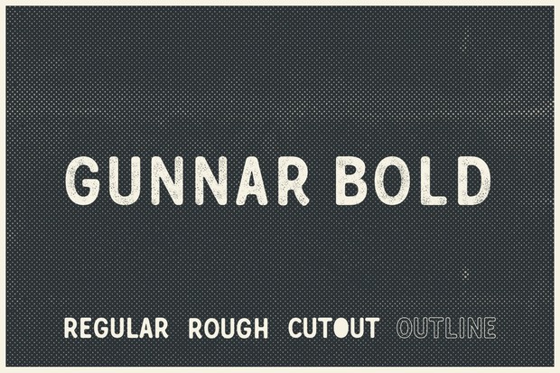 Gunnar - The typeface