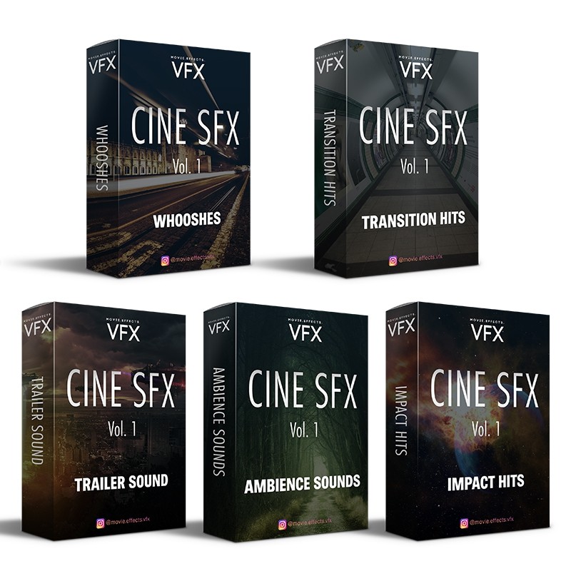 CINE SFX Vol. 1 Ultimate Bundle Movie Effects VFX