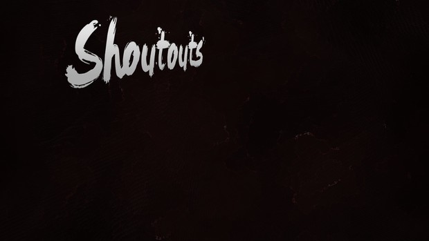 Shoutouts.