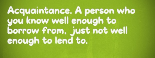Acquaintance Font