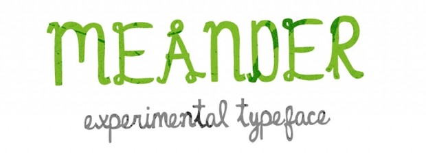 Meander Font