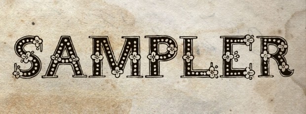 Sampler Font
