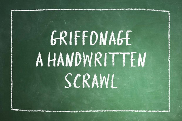 Griffonage Font
