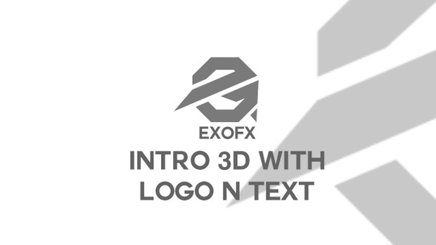 Intro 3D With Logo n' Text