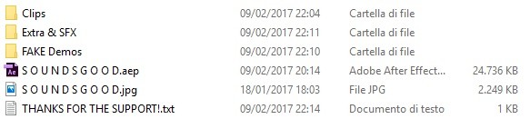 S O U N D S G O O D - Project file and 300 fps Clips