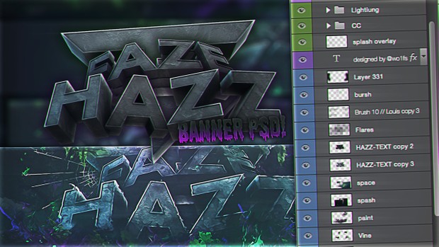 FaZe Hazz Banner PSD File!