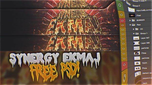 Synergy Ekmaj FREE PSD!