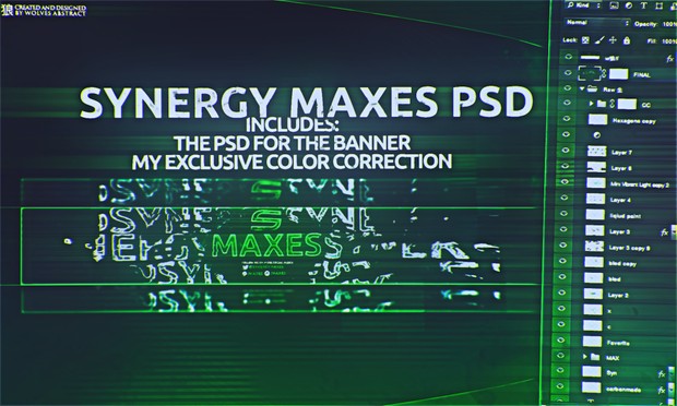 Syn Maxes Banner PSD (WITH CC!!)