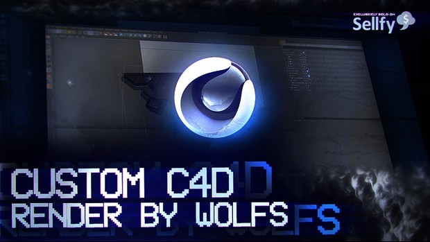 Custom C4D Render By Wolfs