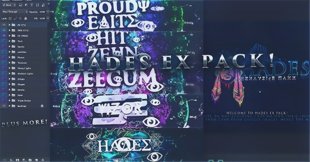 HADES Super EX Pack! + 4 of my CC's!