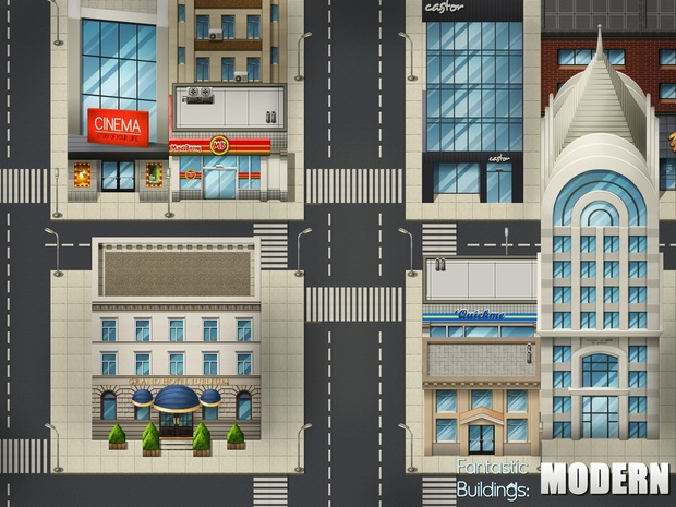 Fantastic Buildings: Modern