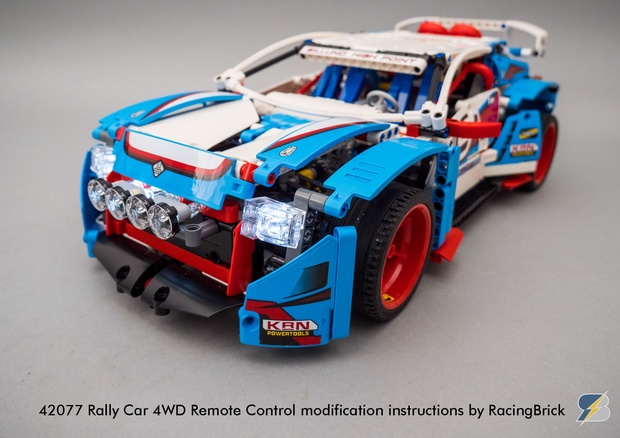 42077 Rally Car 4WD remote control modification building instructions